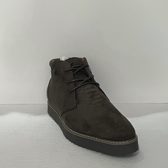 Tayno shoes casual sneakers charcoal Oxford premium fiber thick sole - Picture 1 of 5